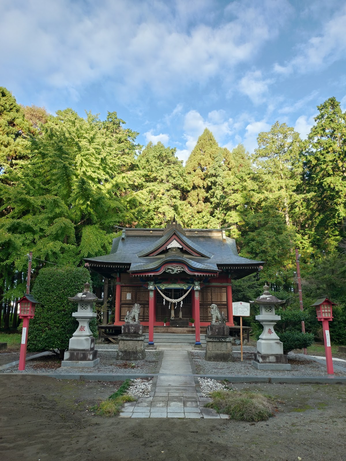 白髭神社の湧き水（栃木県小山市）