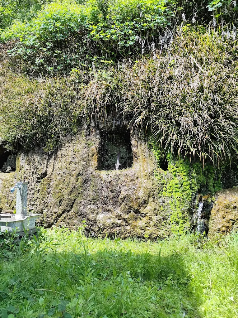 小豆洗不動尊の湧水（茨城県）