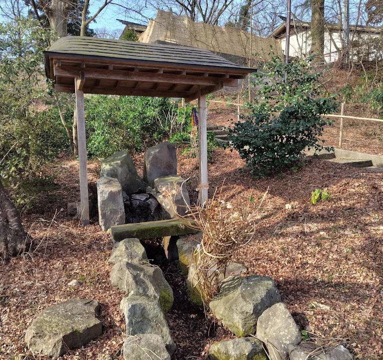 日吉神社横の湧き水(秋田・御神水)